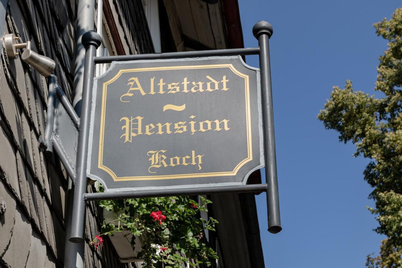 Altstadt-Pension Koch Гослар Экстерьер фото